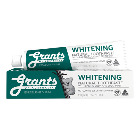 Grants - Natural Toothpaste Whitening - Spearmint (110g)