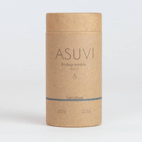 ASUVI - Deodorant REFILL TUBE - Sensitive Unscented (65g)