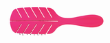 Bass Brush - Bio-Flex Detangler Hair Brush - Pink