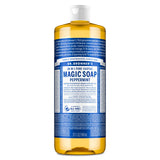 Dr Bronners - 18 in 1 Pure Castile Liquid Soap - Peppermint (946ml)