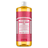 Dr Bronners - 18 in 1 Pure Castile Liquid Soap - Rose (946ml)
