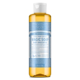 Dr Bronners - 18 in 1 Pure Castile Liquid Soap - Baby Unscented (237ml)