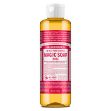 Dr Bronners - 18 in 1 Pure Castile Liquid Soap - Rose (237ml)
