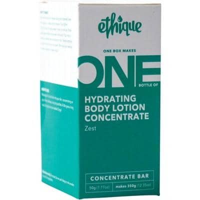 Ethique - Hydrating Body Lotion Concentrate - Zest (50g) Best Before 10/23
