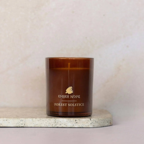 Ember Noir - Forest Solstice -  Eucalyptus, Lemon, Peppermint & Pine Soy Candle