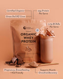 Nutra Organics Organic Whey Protein - Chocolate 750g