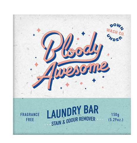 Downunder Wash Co. Laundry Stain & Odour Remover Bar - Unscented 150g