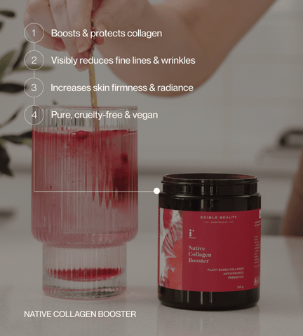Edible Beauty - Native Collagen Booster 120g Best Before 03/2026