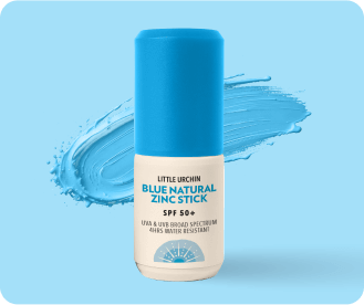 Little Urchin - Natural Blue Coloured Zinc Stick SPF 50 - 14g