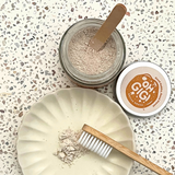OhGiGi Tooth Powder with Hydroxyapatite - Native Brush 40g