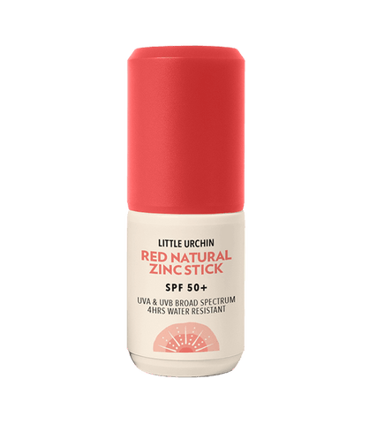 Little Urchin - Natural Red Coloured Zinc Stick SPF 50 - 14g