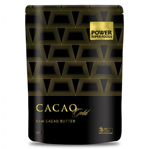 Power Superfoods Cacao GOLD Butter Chunks - Raw Cacao Butter 250g