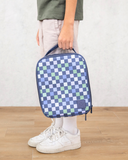 MontiiCo Large Insulated Lunch Bag - Checkmate