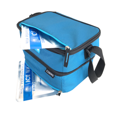 Arctic Zone Dual Compartment Lunch Pack - Sapphire