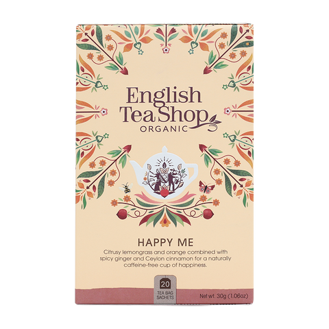 English Tea Shop - Organic Wellness Tea - Happy Me (20 Tea Bags)