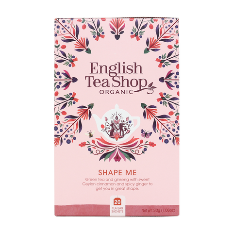 English Tea Shop - Organic Wellness Tea - Shape Me (20 Tea Bags)