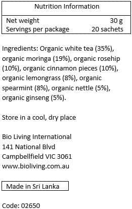 English Tea Shop - Organic Wellness Tea - Revive Me (20 Tea Bags)