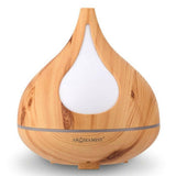 Aromamatic - Aromamist Ultrasonic Mist Diffuser - Woodgrain Beech