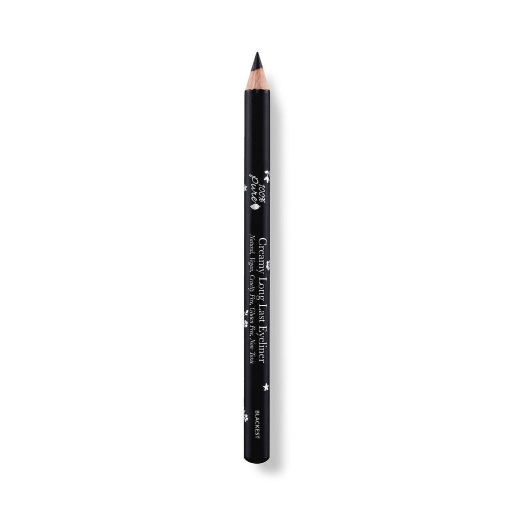 100% Pure Creamy Long Last Liner - Blackest (1.14 g)