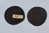 Bare & Co. - Hemp Reusable Make Up Face Pads - Black (12 Pack)