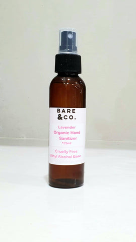 Bare & Co. - Hand Sanitiser Spray -  Lavender (125ml)