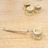 Bare & Co. - Reusable Bamboo Dish Brush Pack