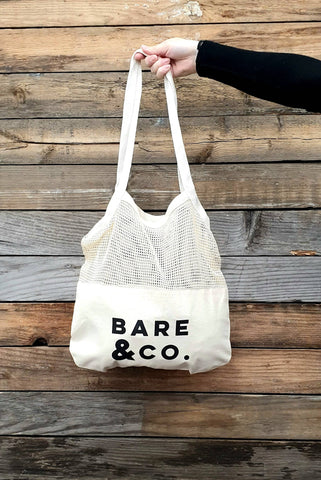 Bare & Co. - Net Canvas Shopper Tote