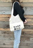 Bare & Co. - Net Canvas Shopper Tote