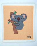Bare & Co. Reusable Cellulose Cloth - koala