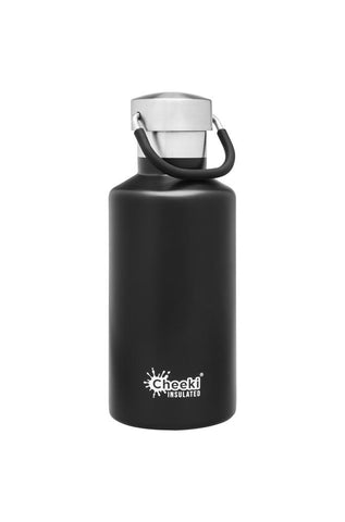 Cheeki - Classic Insulated Bottle - Matte Black (400ml)