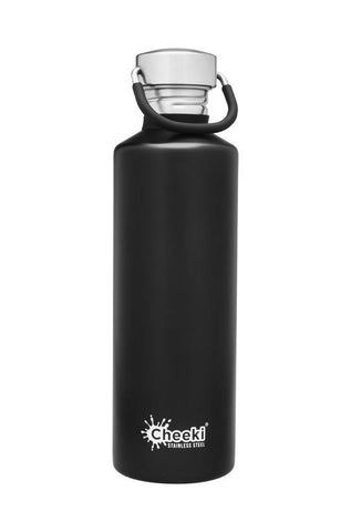 Cheeki - Classic Single Wall Bottle - Matte Black (750ml)