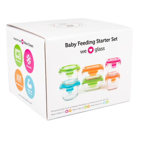 Wean Green - Baby Feeding Starter Set (6 Pieces)