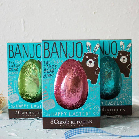 The Carob Kitchen - Banjo the Carob Bunny Easter Egg (100g)
