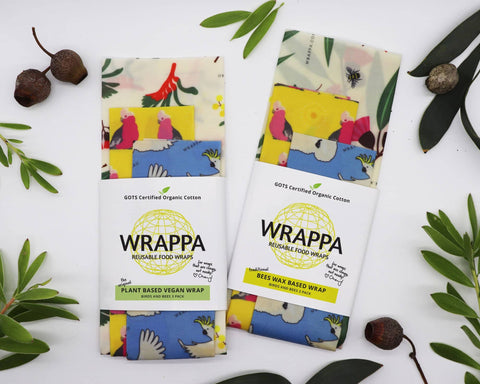 WRAPPA - Plant-Based Wraps - Birds and Bees (3 Pack)