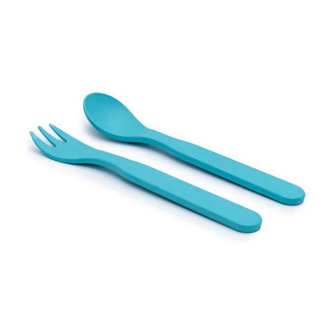 Bobo & Boo - Plant-Based Cutlery Set - Blue