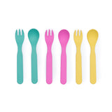 Bobo & Boo - Plant-Based Cutlery Set Bundle - Tropical (3 Pack)