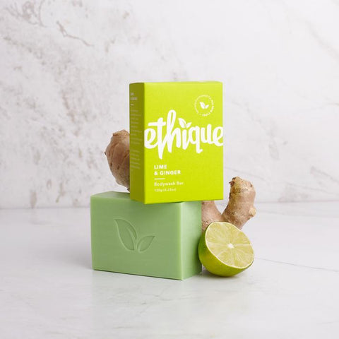 Ethique - Solid Bodywash Bar - Lime and Ginger (120g)