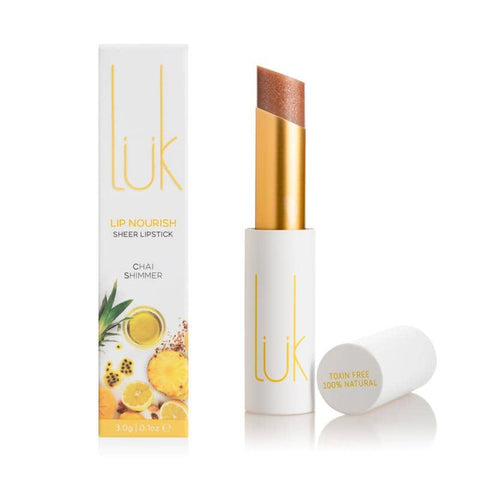 Luk Beautifood Lip Nourish - Chai Shimmer (3g)