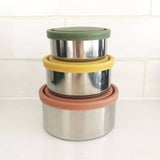 Ever Eco - Round Nesting Containers - Autumn Collection (Set of 3)