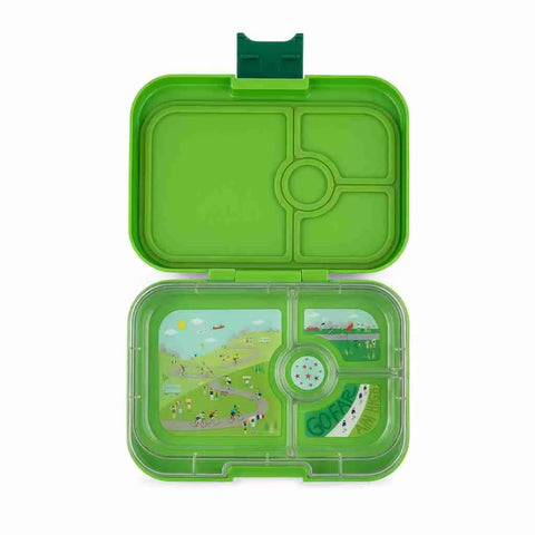 Yumbox - Panino Lunch Box  - 4 Compartment (Green)