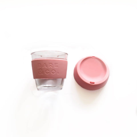 Bare & Co. - Reusable Coffee Cup - Pink (8oz/227ml)