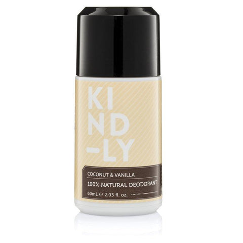 KIND-LY - Natural Deodorant - Coconut and Vanilla (60ml)