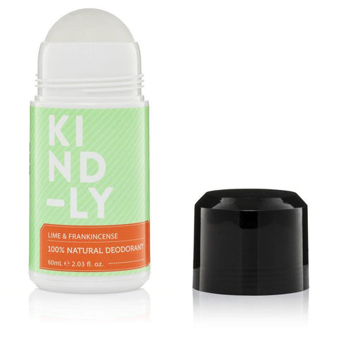 KIND-LY - Natural Deodorant - Lime and Frankincense (60ml)