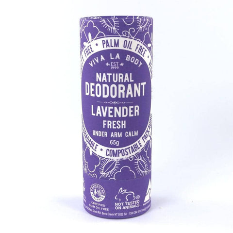 Viva La Body - Natural Deodorant - Lavender Fresh (80g)