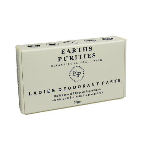 Earth Purities - Ladies Deodorant Paste (60g)