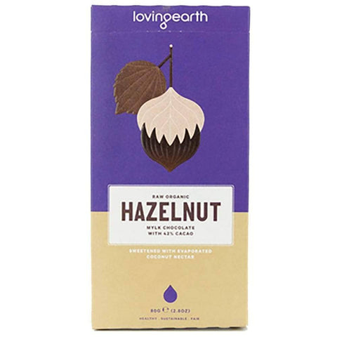 Loving Earth - Hazelnut Chocolate (80g)