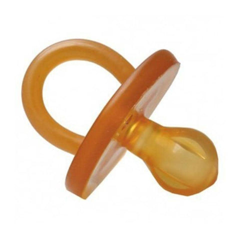 Natural Rubber Soother - Round - Large (Twin Pack)
