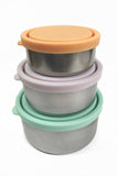 Ever Eco - Round Nesting Containers - Spring Pastels (Set of 3)