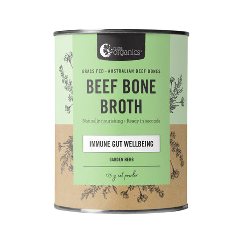 Nutra Organics - Bone Broth - Beef - Garden Herb (125g) NEW SIZE