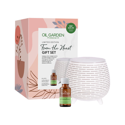 Oil Garden - Ultrasonic Diffuser - From the Heart Pack